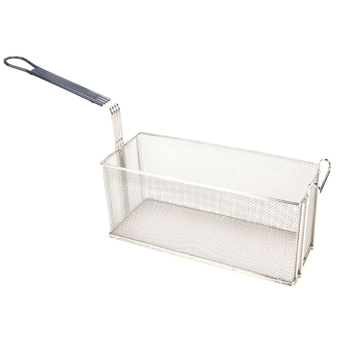 Pitco® B4509801 16.25 x 6.5 x 7" Oblong Basket With Front Handle