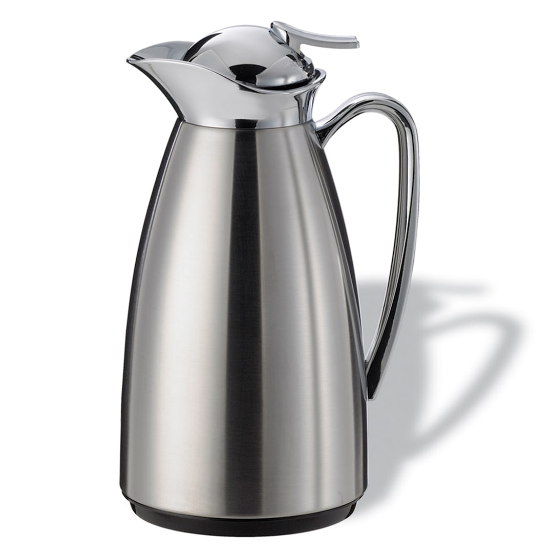 Service Ideas CJZ1BS Classy 1 Liter Vacuum Carafe - 6 / Cs