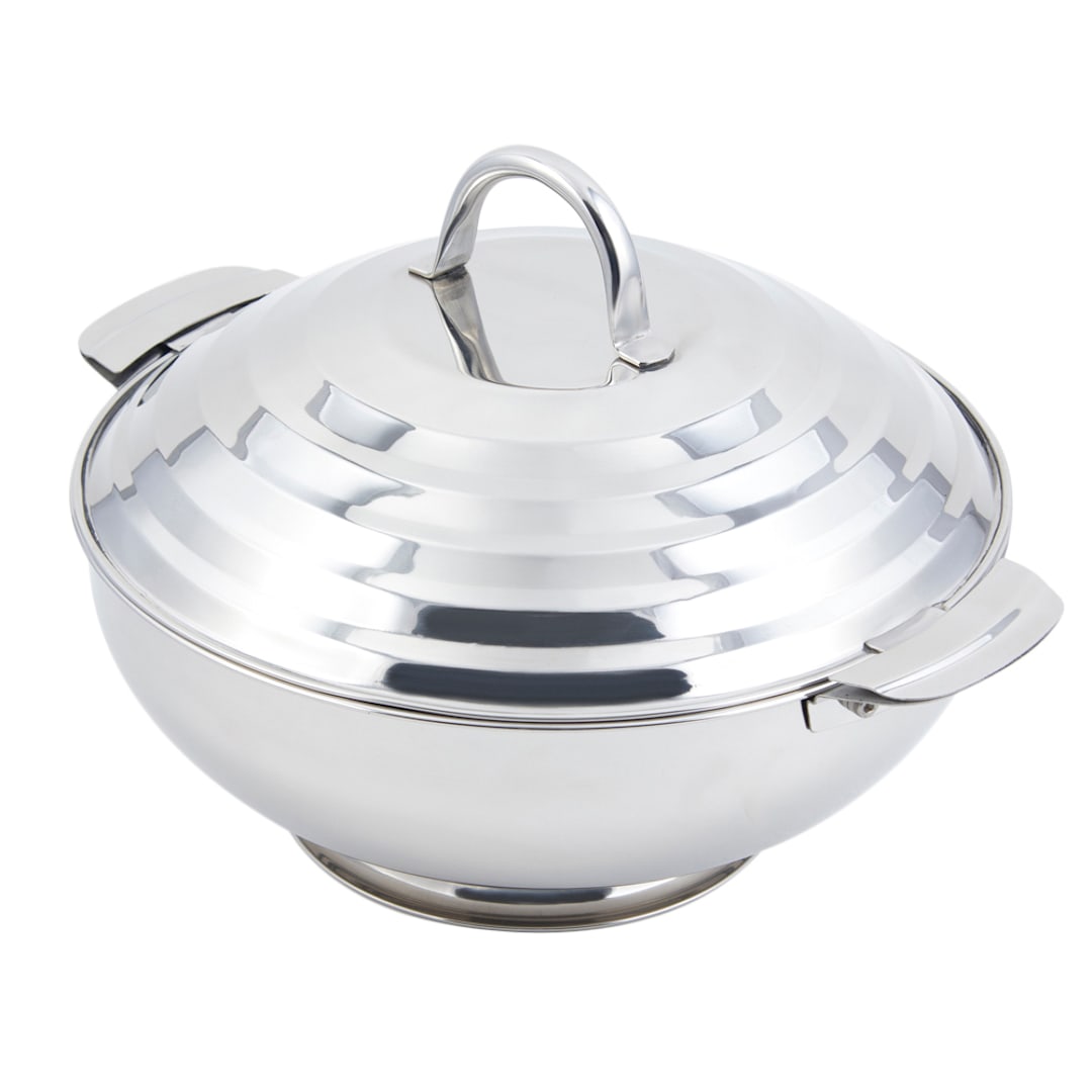 Bon Chef 61207 Round 10.8" Insulated Server with Locking Lid