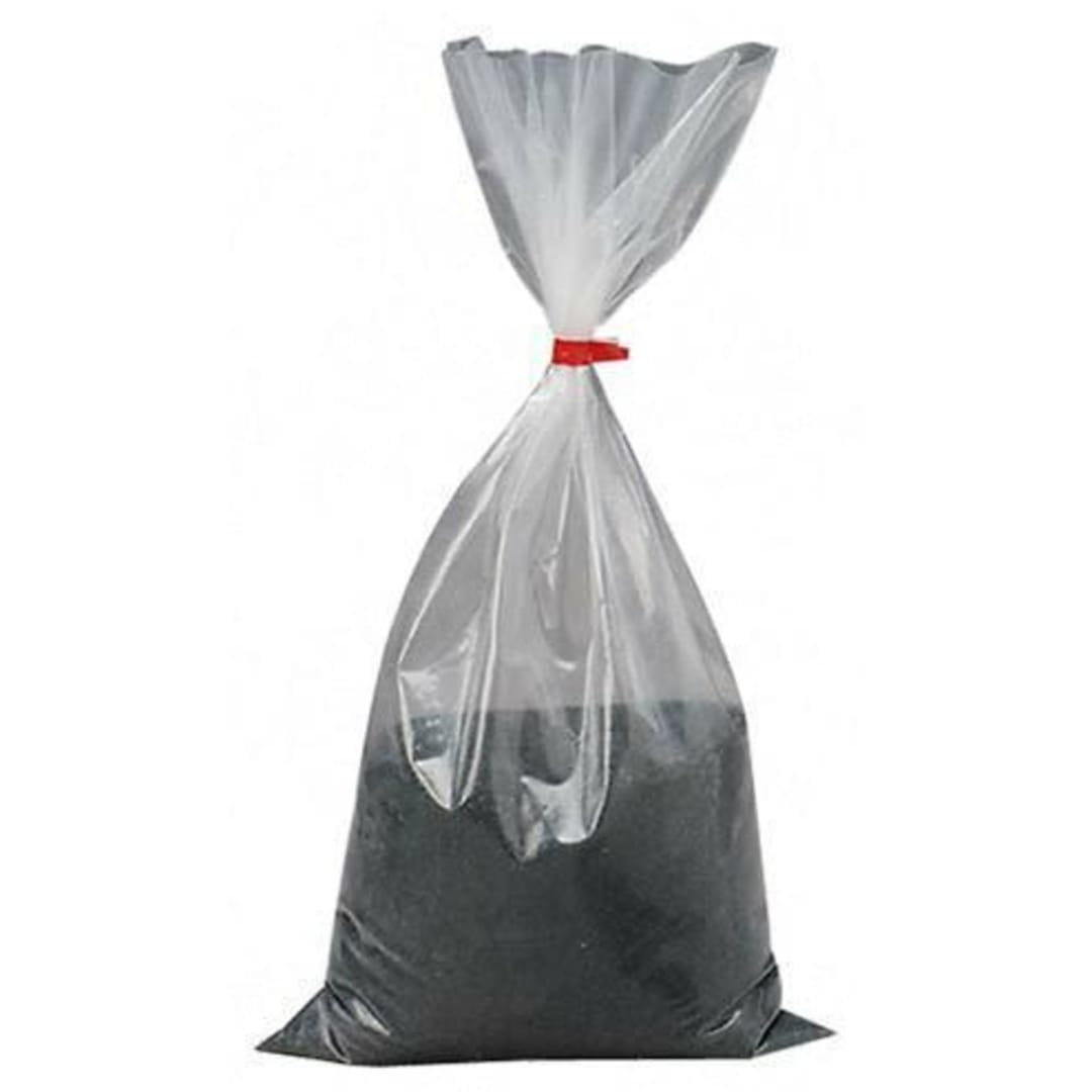 Rubbermaid FGB25 (5) 5 Lb. Bags of Black Sand - 1 / CS