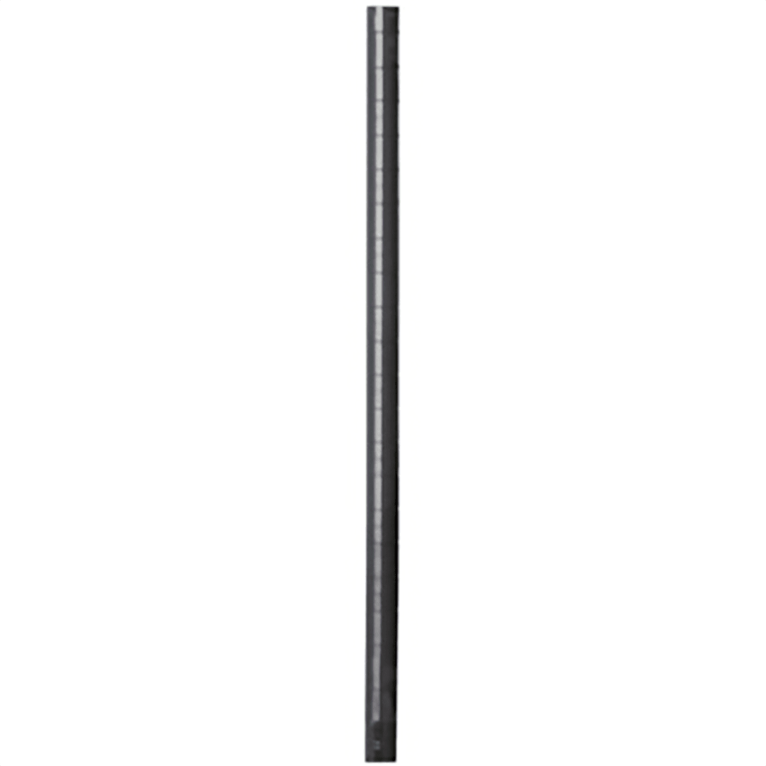 Darling Foodservice 54" Stationary Black Epoxy Coated Post