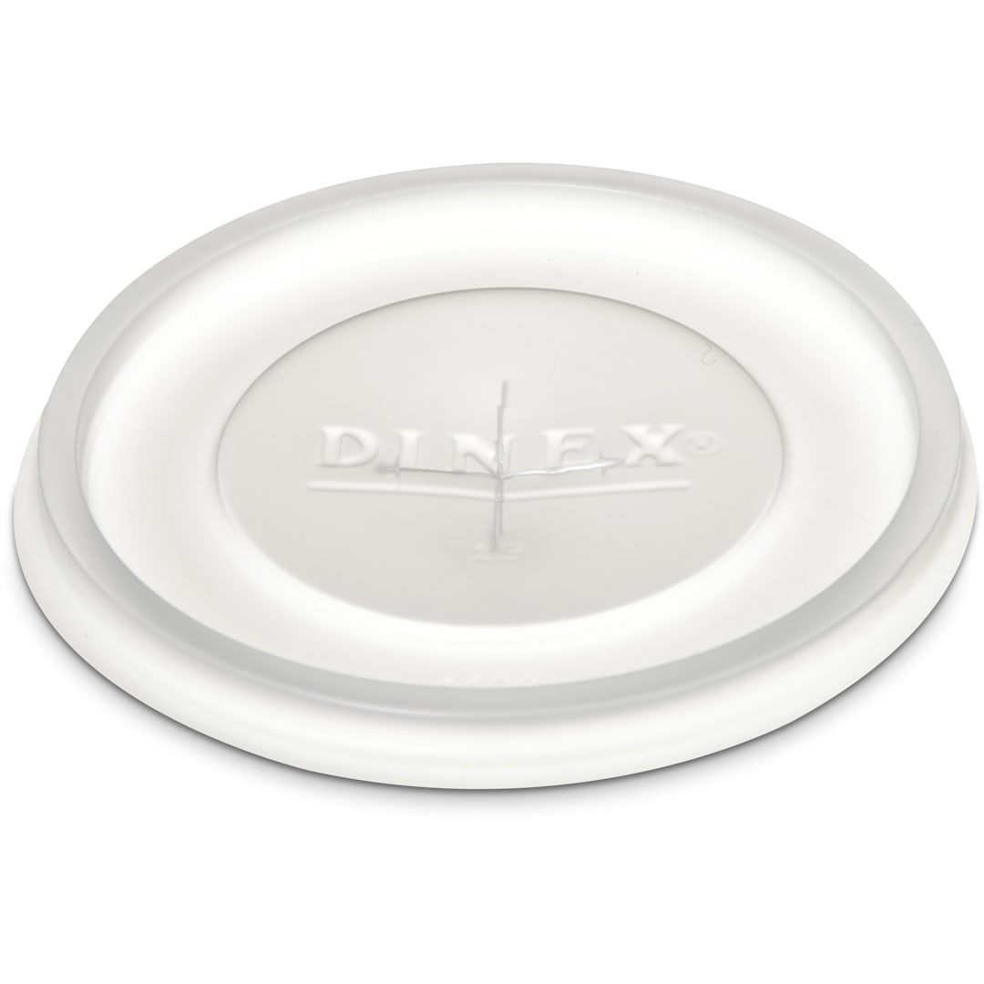 Dinex DX1198ST8714 Lid with Straw Slot for 4GC9 / 4GC12 - 1000 / CS