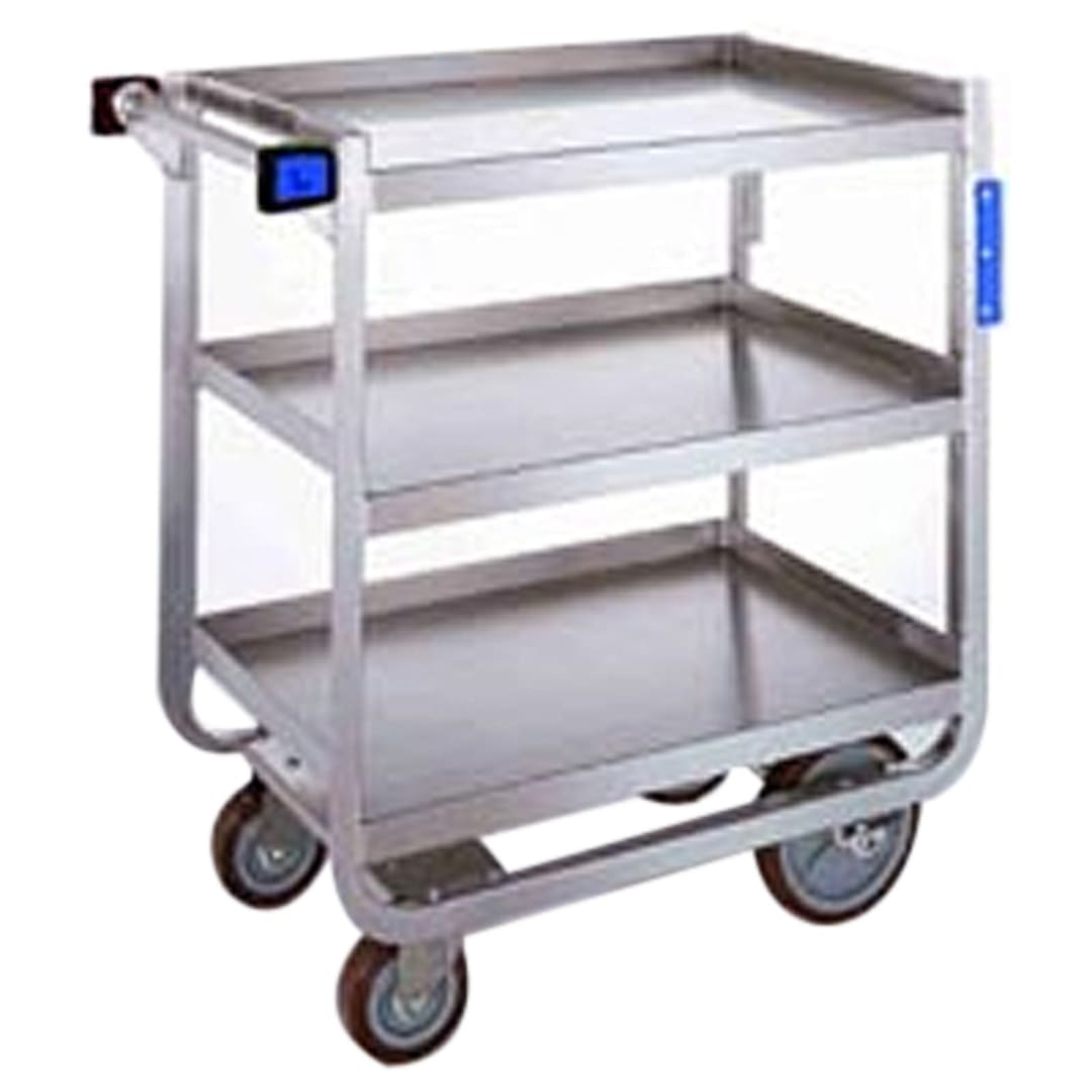 Lakeside® 722 S/S HD 700 lb Capacity 18" x 27" 3-Shelf Cart