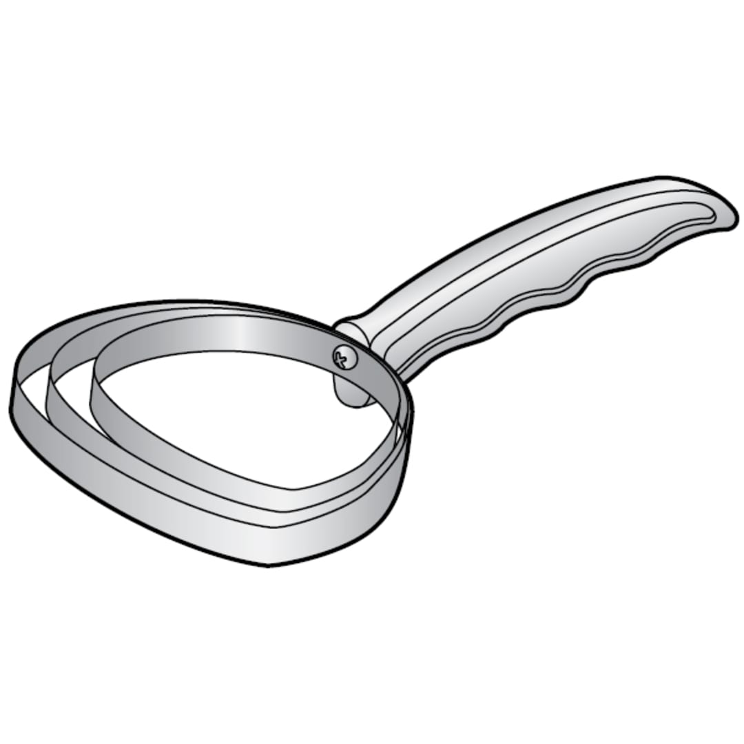 Alfa 077BSS Bone Dust Scraper, Stainless Steel Blade