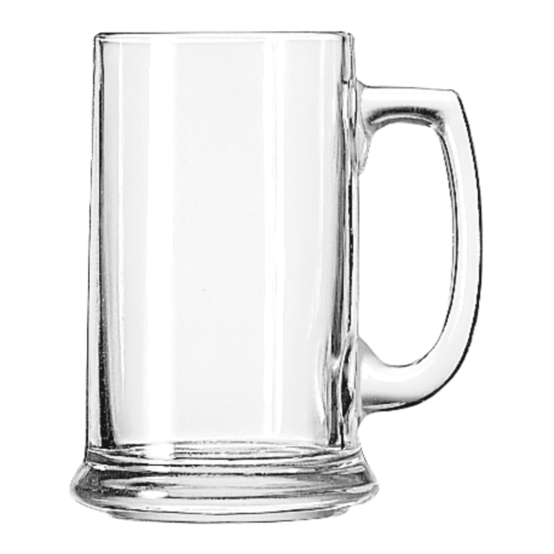 Libbey 5011 Clear 15 Oz. Handled Beer Mug