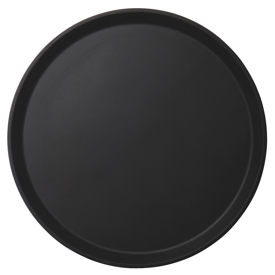 Cambro 1400CT110 Camtread Black 14" Round Tray