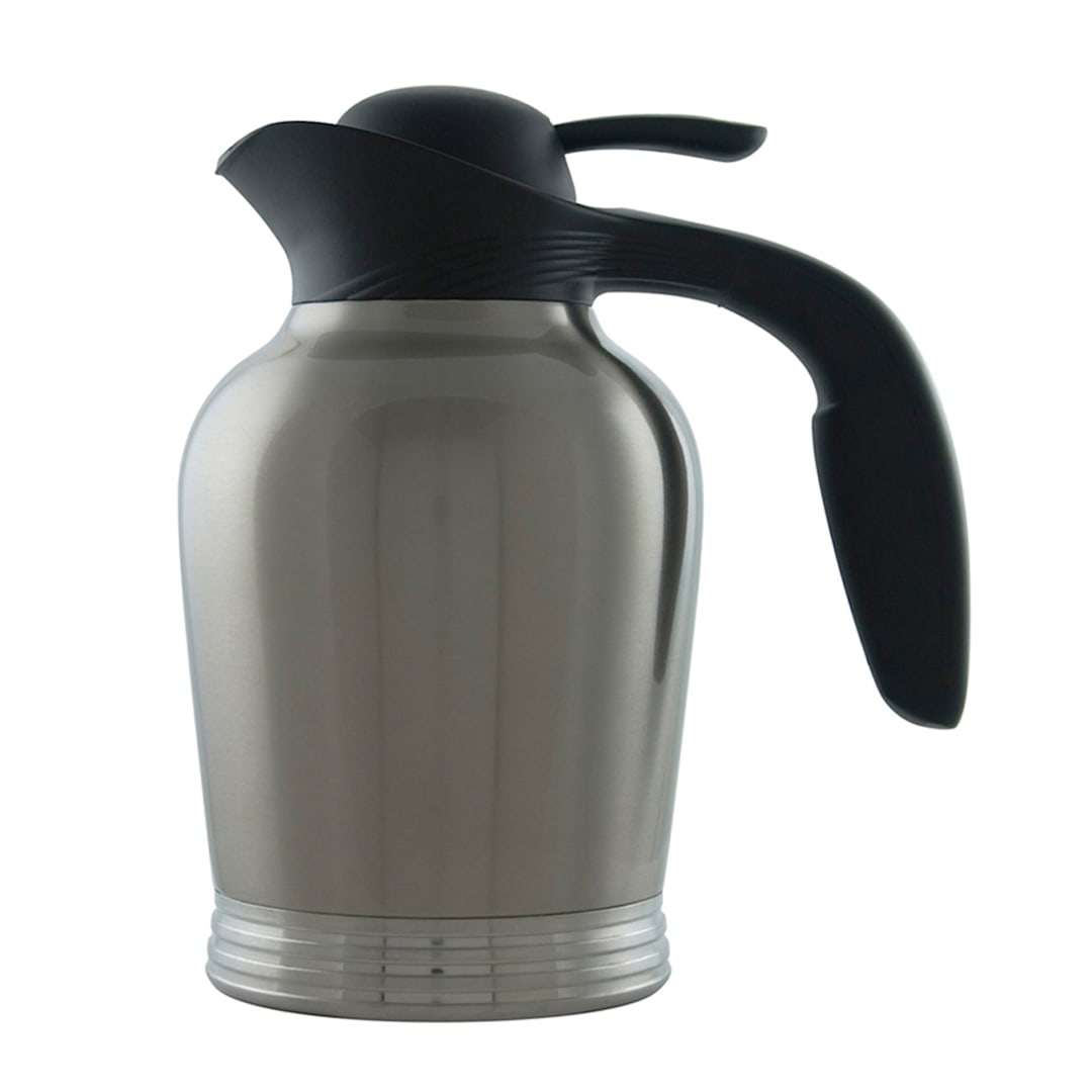 Service Ideas 10-00007-000 ErgoServ Carafe with Black Handle