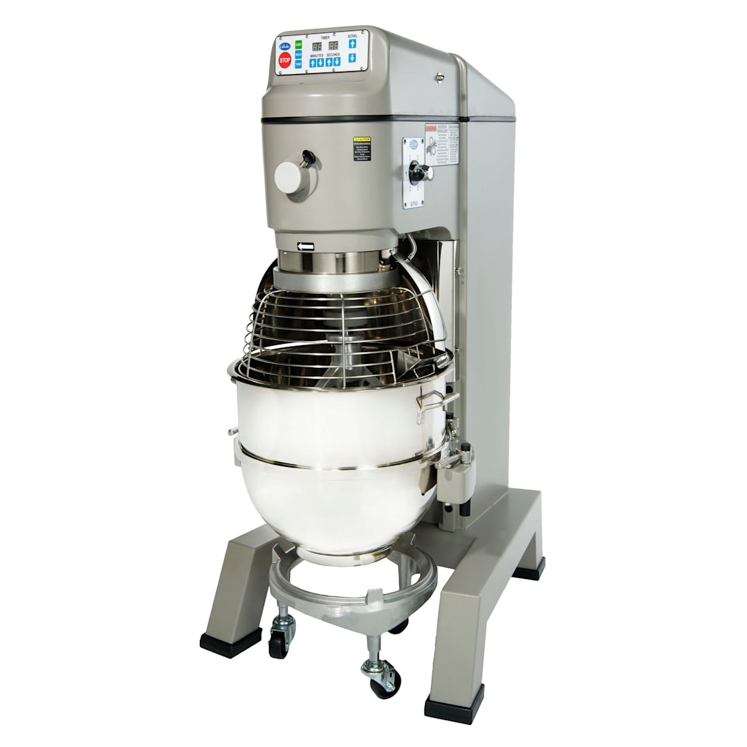 Globe Food SP80PL 4-Speed 80 Qt Floor Model Planetary Mixer with Bowl