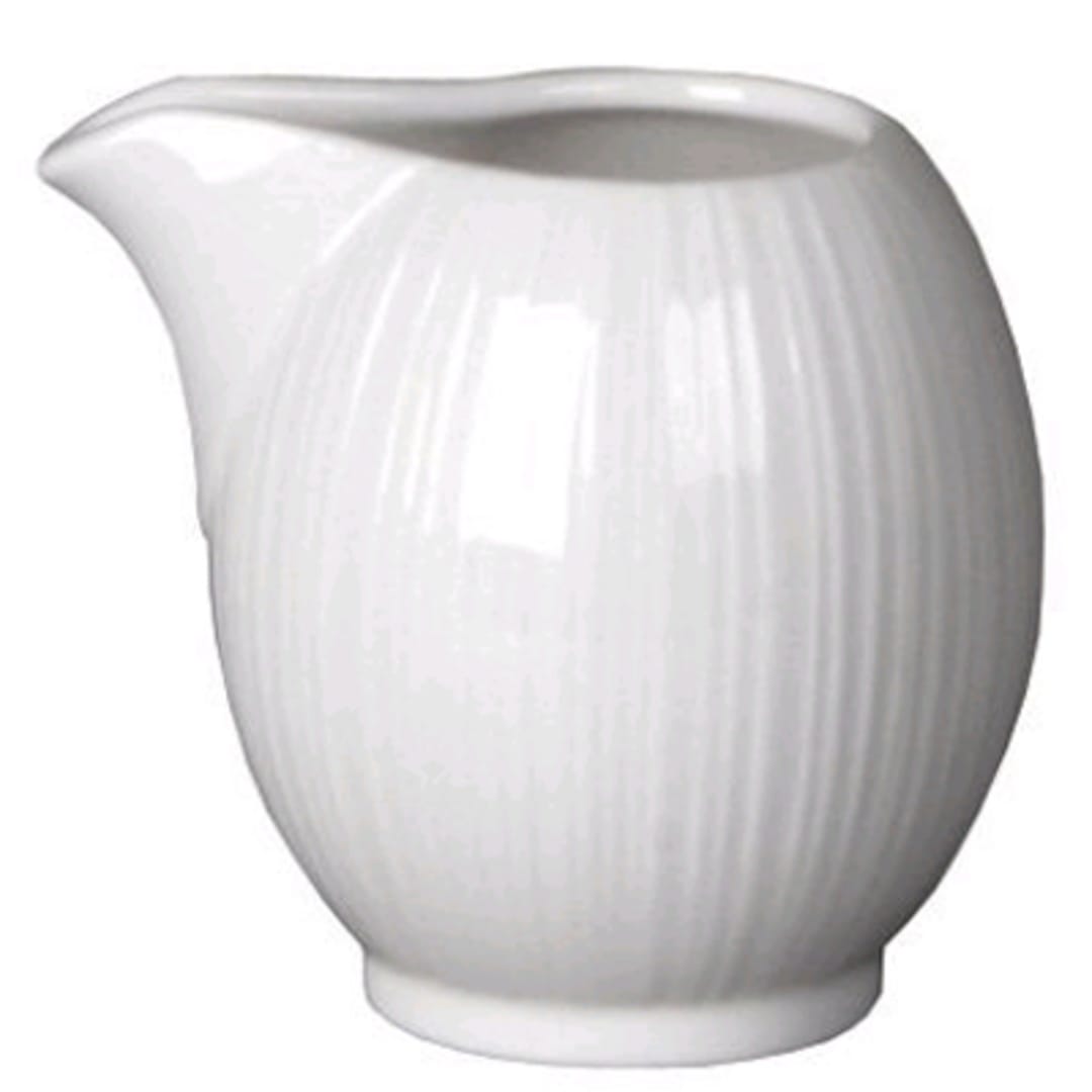 Steelite 9032C733 Distinction Spyro White 5 Oz. Jug