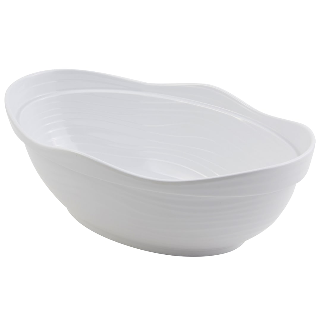 Bon Chef 53201 WHITE Oval 11 Qt. Euro Bowl