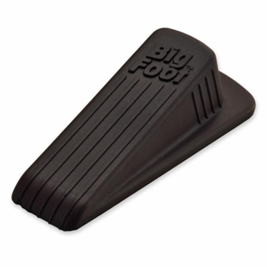 Master MAS00920 Big Foot Brown Rubber No-Slip Doorstop