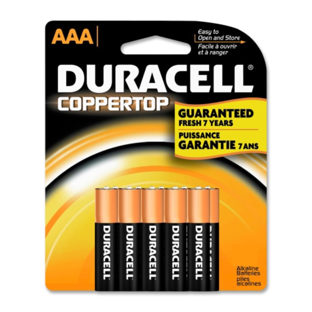 Duracell DURMN2400B10Z Alkaline AAA Batteries