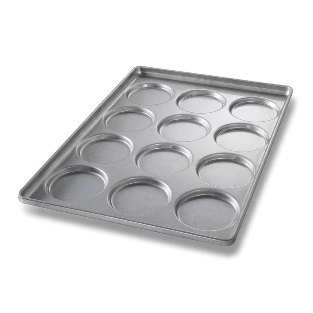 Chicago Metallic 41005 12-Cavity Bread Top / Cookie Pan - 6 / CS