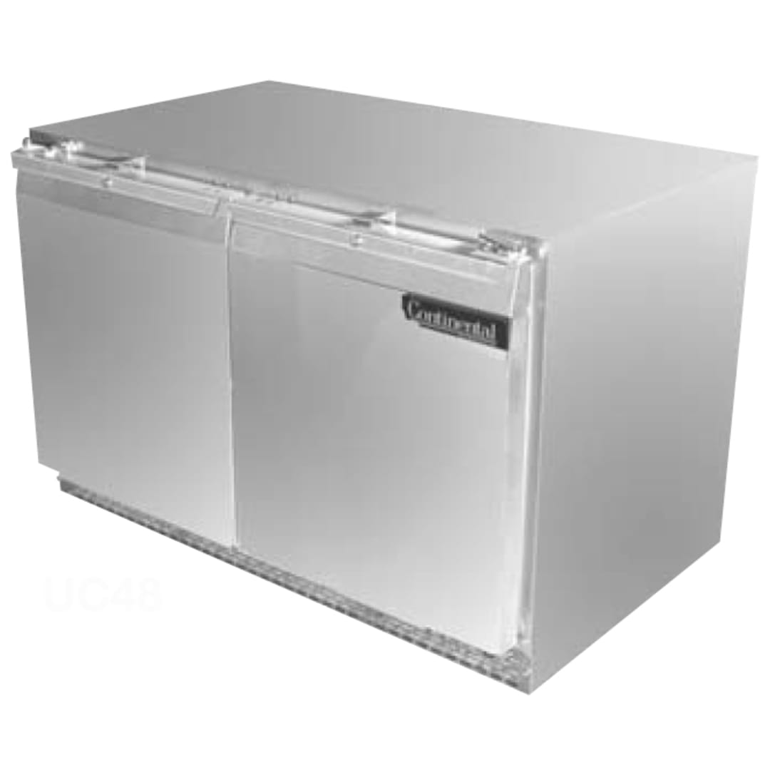 Continental UCF48 13.4 Cu Ft Undercounter Front Breathing Freezer