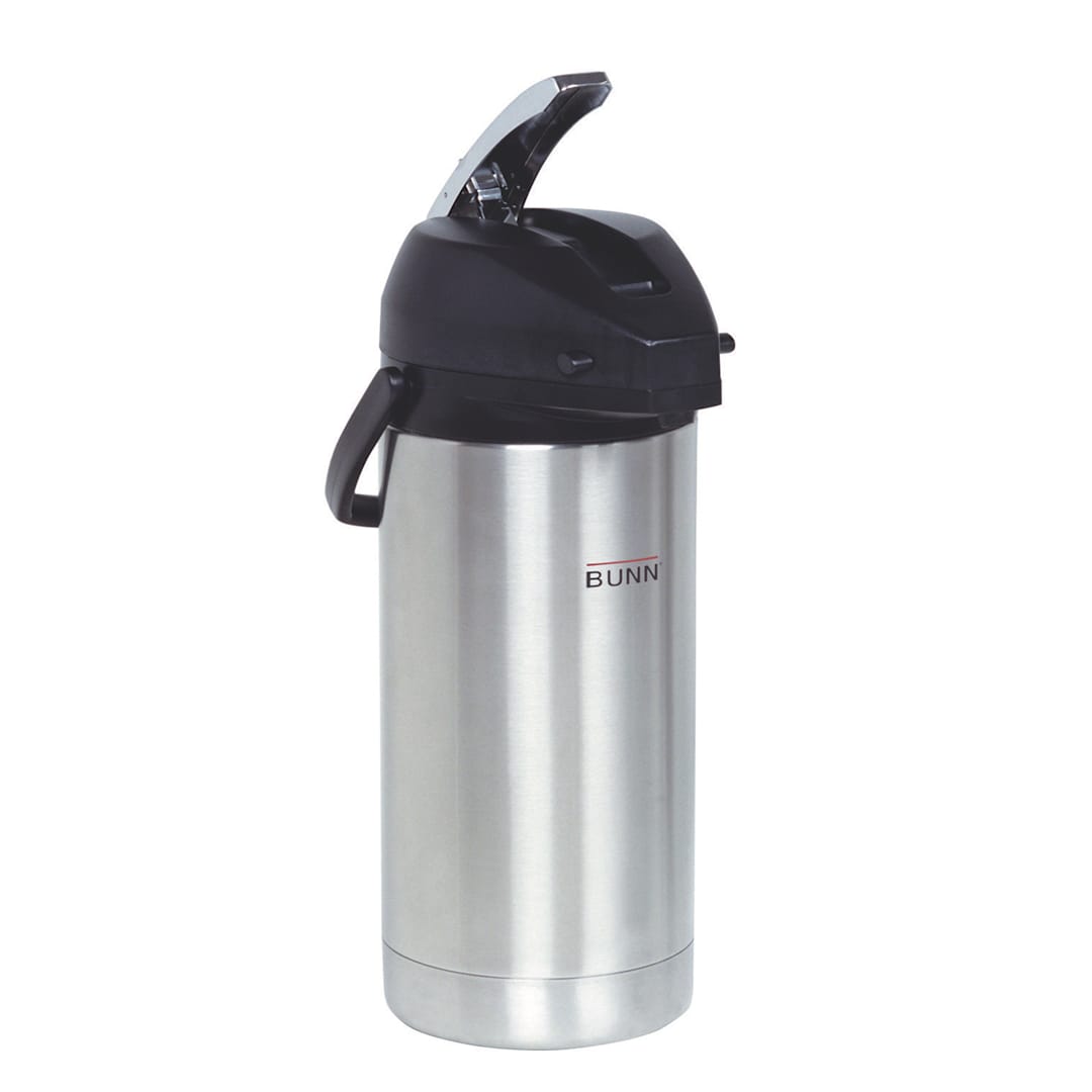 BUNN® 36725.0100 128 Oz. Lever-Action Airpot with Liner - 6 / PK