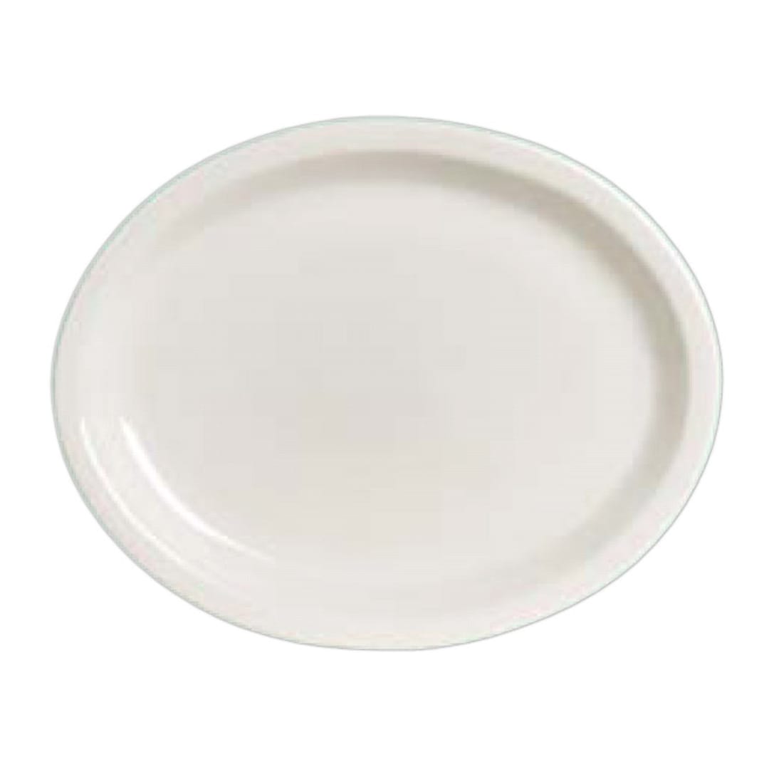 Anfora A100P245 American Basics White 13.5" Oval Platter