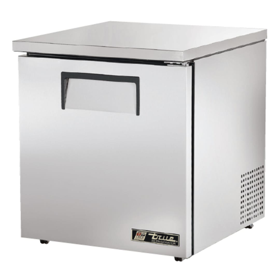 True TUC-27-LP-HC 6.5 CF Low Profile 2-Shelf Undercounter Refrigerator