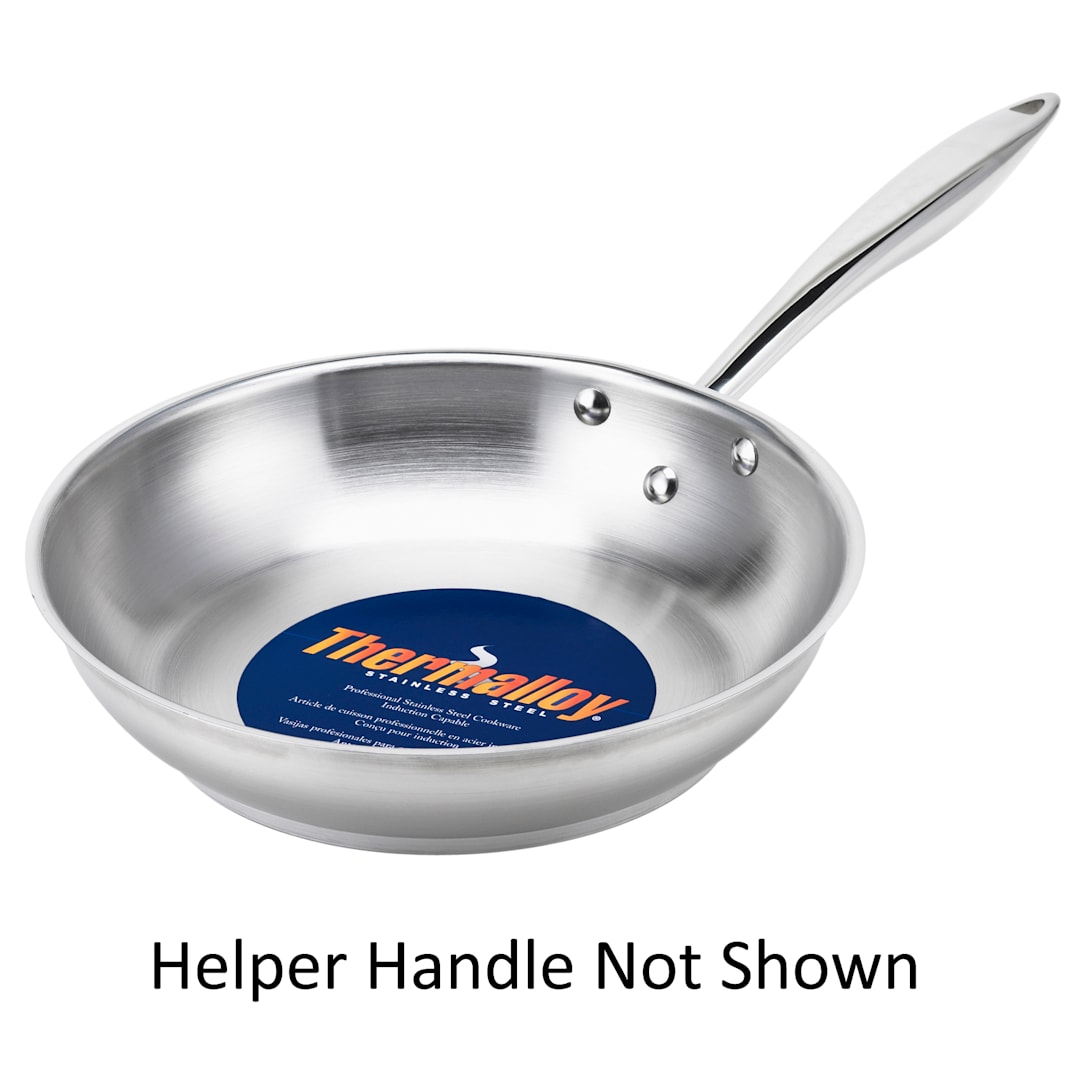 Browne Foodservice 5724054 Thermalloy® S/S 14" Frying Pan