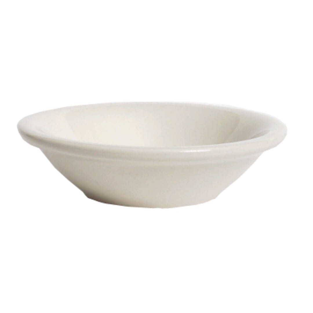 Tuxton TRE-032 Reno/Nevada 3 Oz. Eggshell Fruit Dish