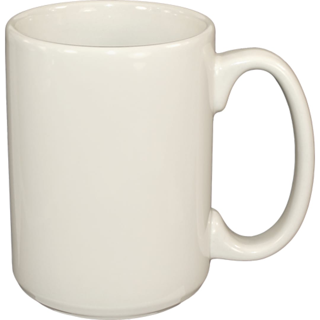 International Tableware 81015-01 American White 13.5 Oz Mug