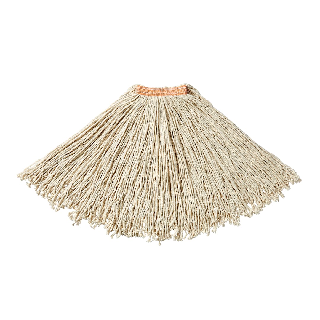 Rubbermaid FGF11800WH00 Premium White Cotton 24 oz Cut-End Mop Head