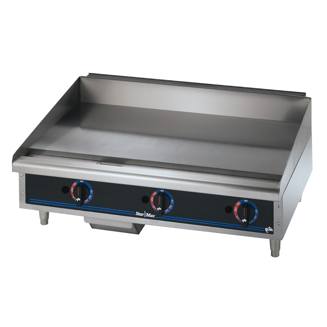 Star® 636TF Star-Max® 36" Embedded Thermostat Gas Griddle