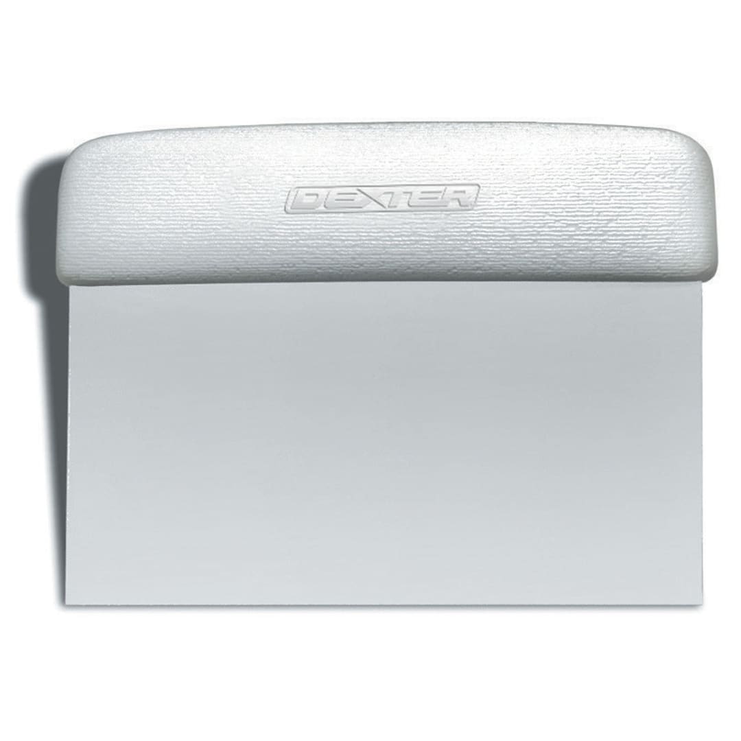 Dexter Russell S196PCP Sani-Safe 6 x 3" Dough Scraper / Clam Pack