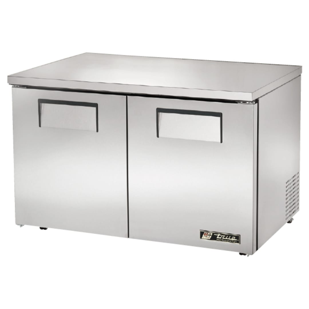 True TUC-48-LP-HC 12 CF Low Profile 4-Shelf Undercounter Refrigerator