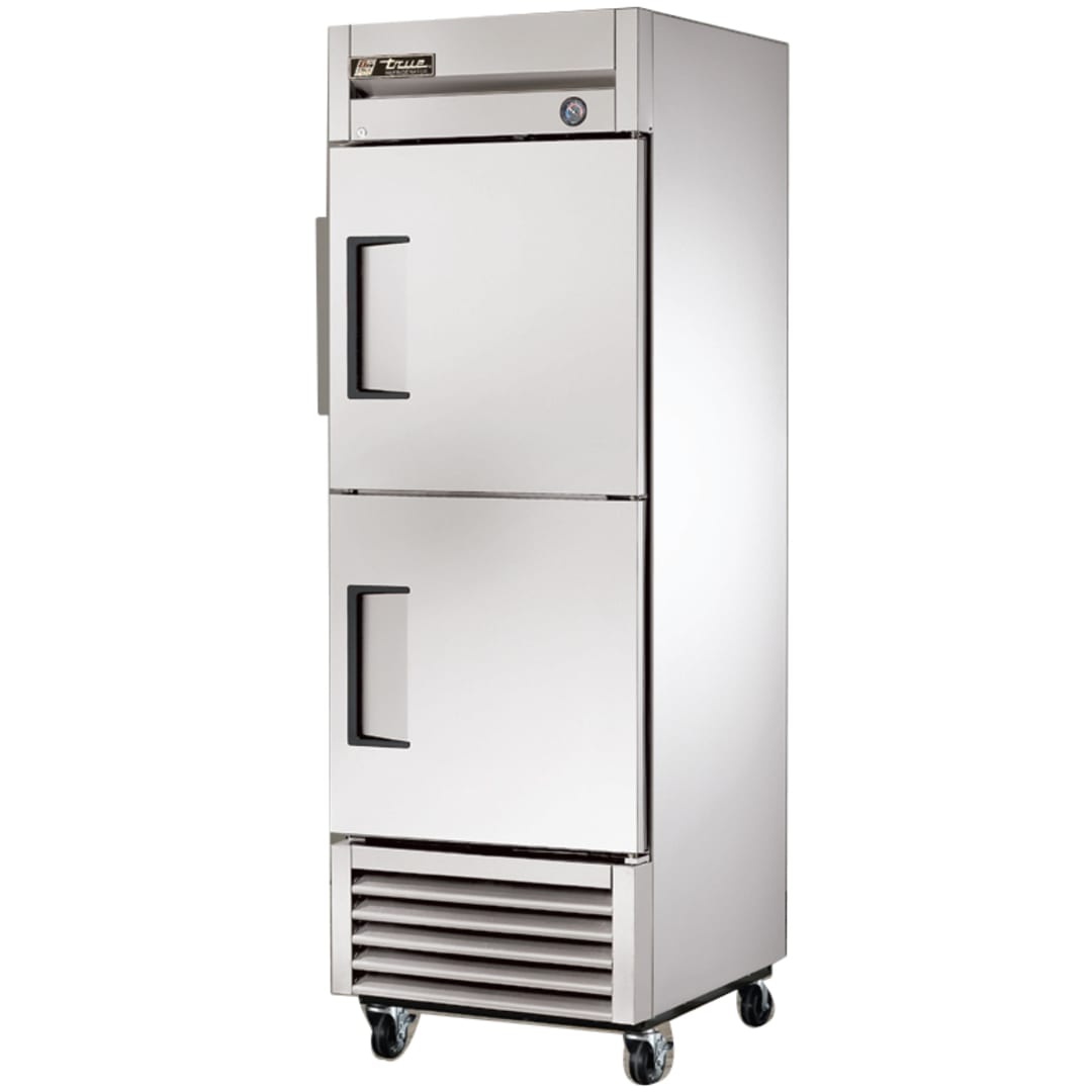 True T-23F-2-HC T-Series S/S 2-Half Door Reach-In -10°F Freezer