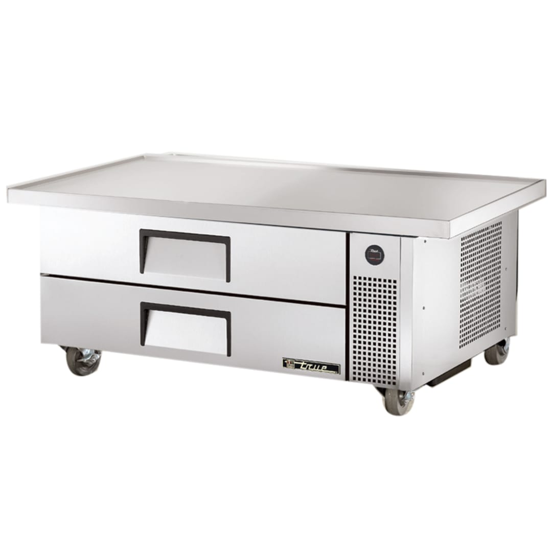 True® TRCB-52-60 S/S 60"W 2-Drawer Refrigerated Chef Base