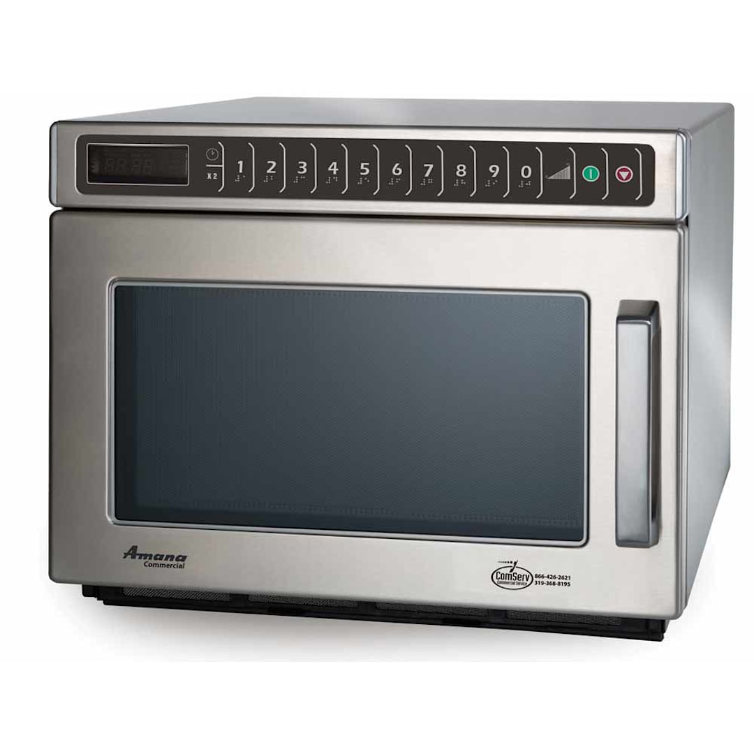 Amana® Commercial HDC182 Heavy Volume 1800 Watt Microwave Oven