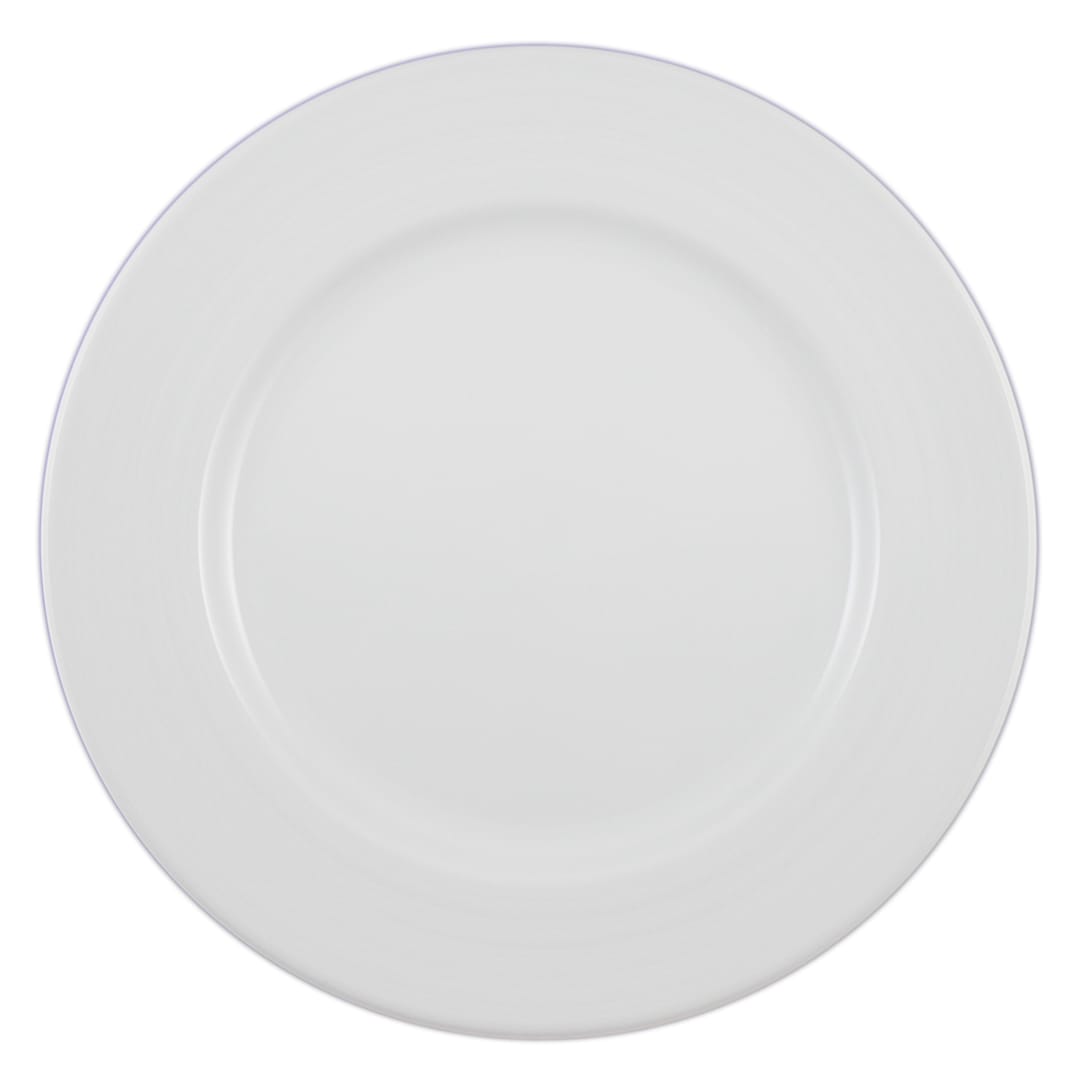 Vertex® China CB-21 Crystal Bay 12.25" White Plate