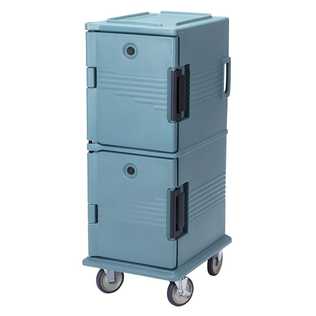 Cambro UPC800SP401 Ultra Camcart Slate Blue 60 Qt. Food Pan Carrier