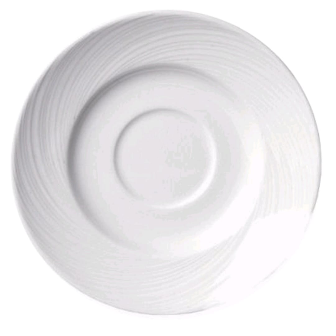 Steelite 9032C991 Distinction Spyro White 4-5/8" Saucer