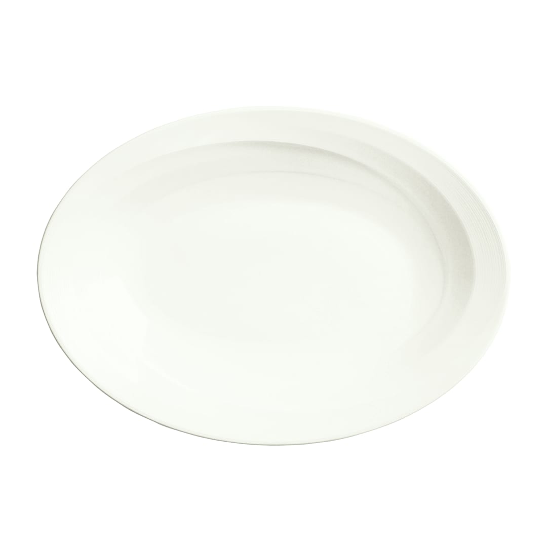 Libbey - Formerly Syracuse China 987659315 Silk 12.5" x 9" Platter