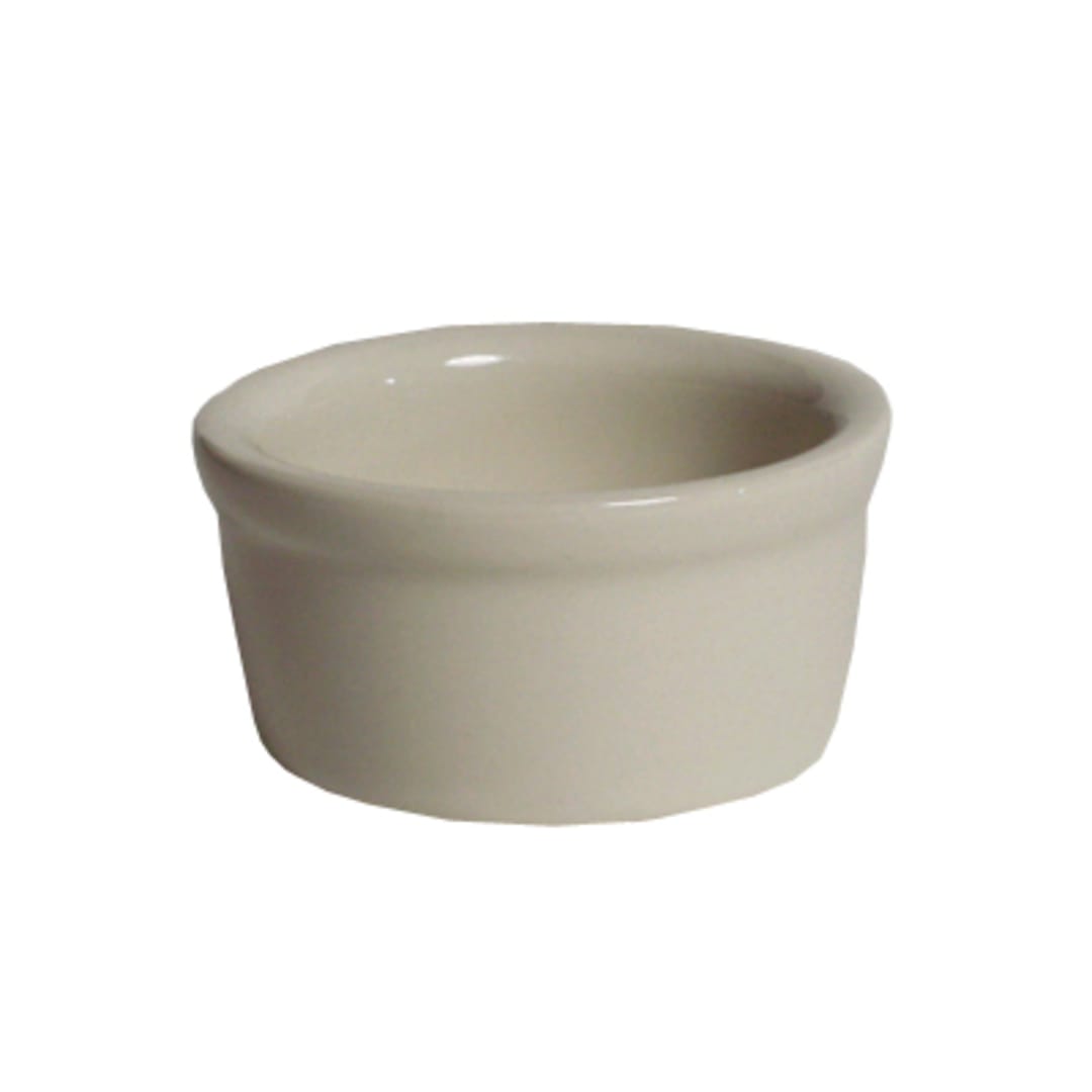 Tuxton BEX-035 3.5 Oz. Eggshell Ramekin