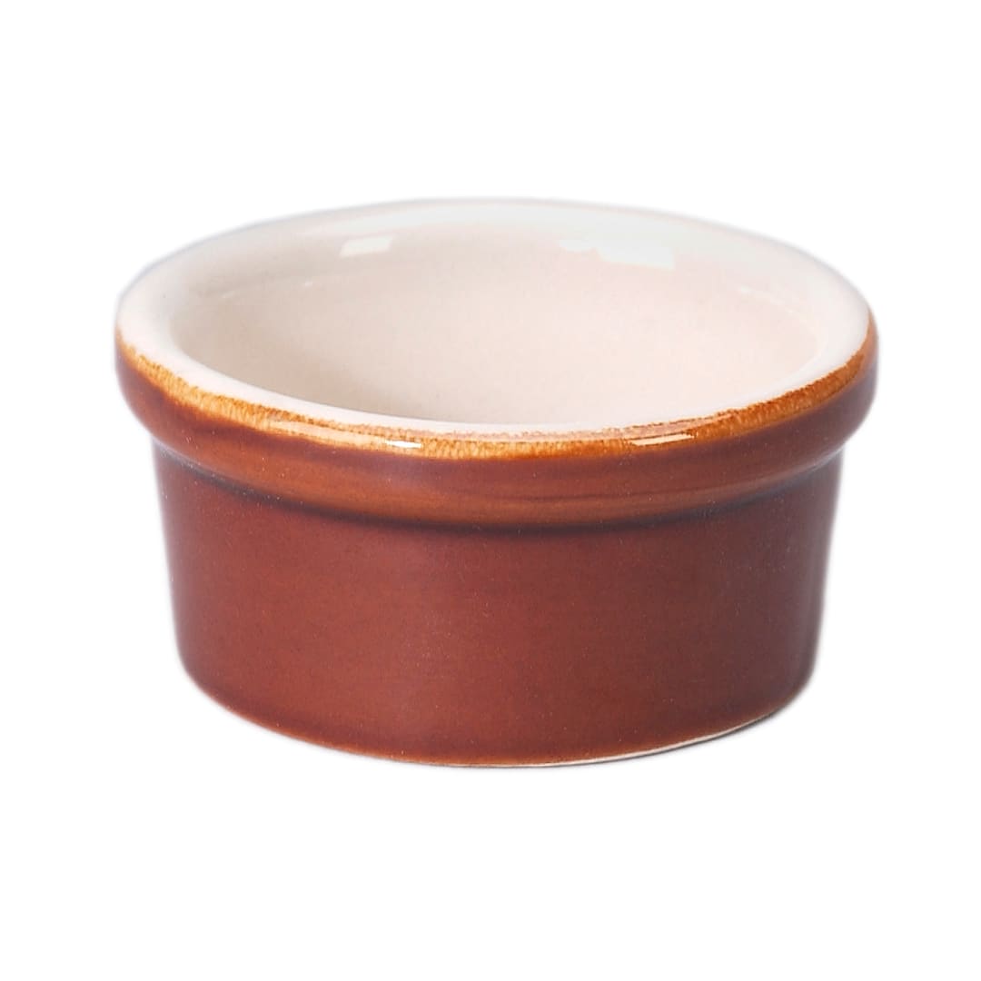 Vertex® RMK-25-C Brown Accessories 2.5 Oz Carmel Ramekin