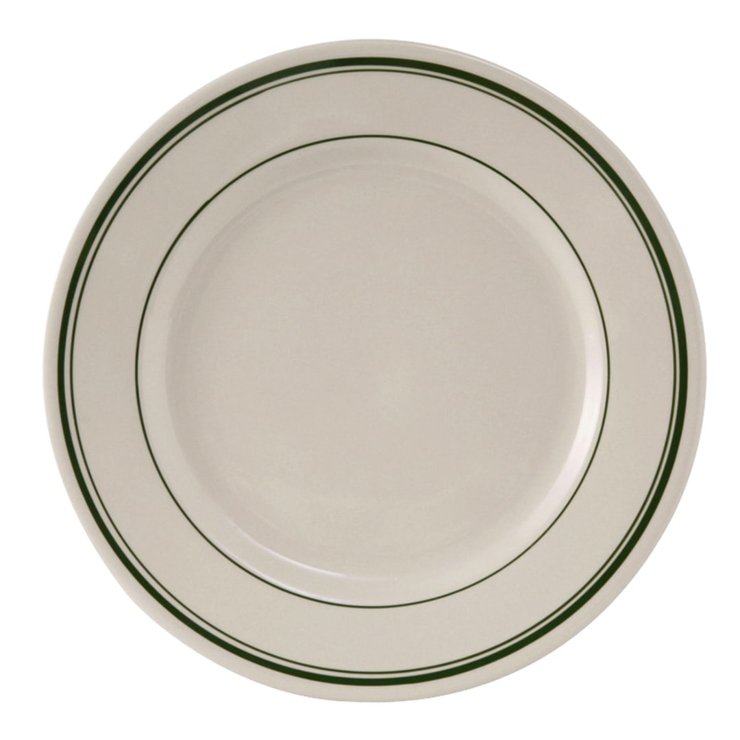 Tuxton TGB-022 Green Bay 8-3/8" Eggshell Plate