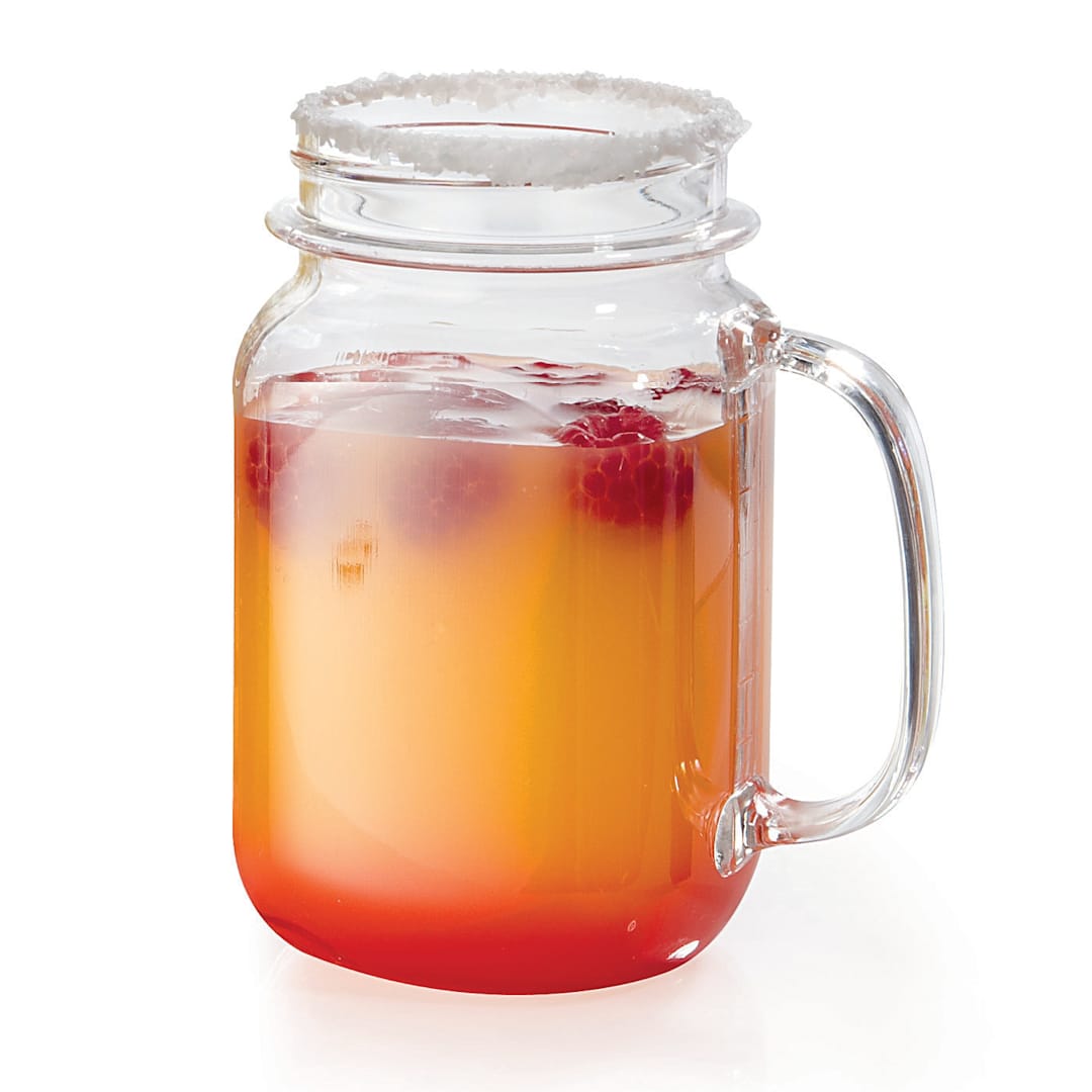 G.E.T. MAS-3-CL Cheers 16 Oz. Mason Jar