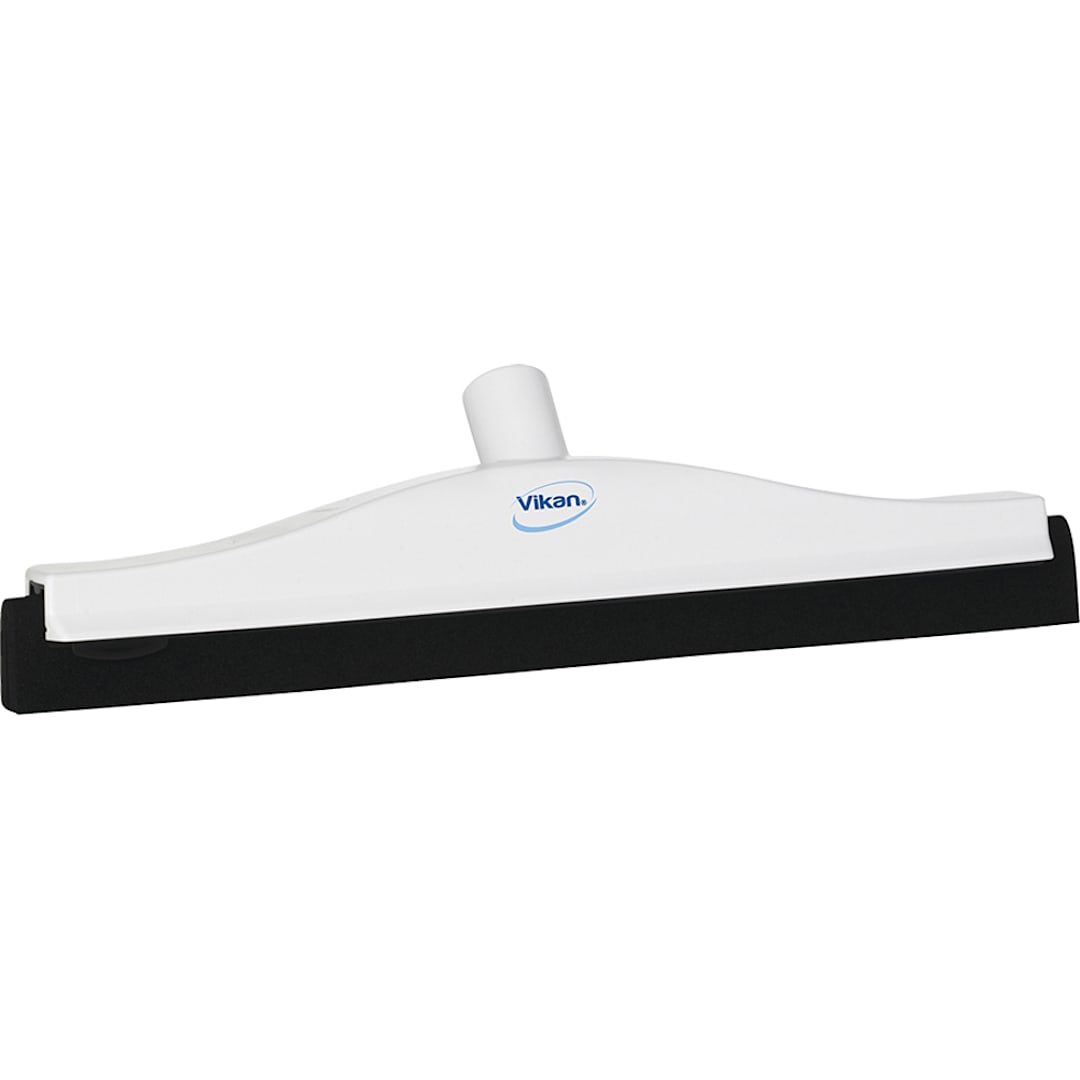 Vikan 77525 White 15-3/4" Double Blade Squeegee