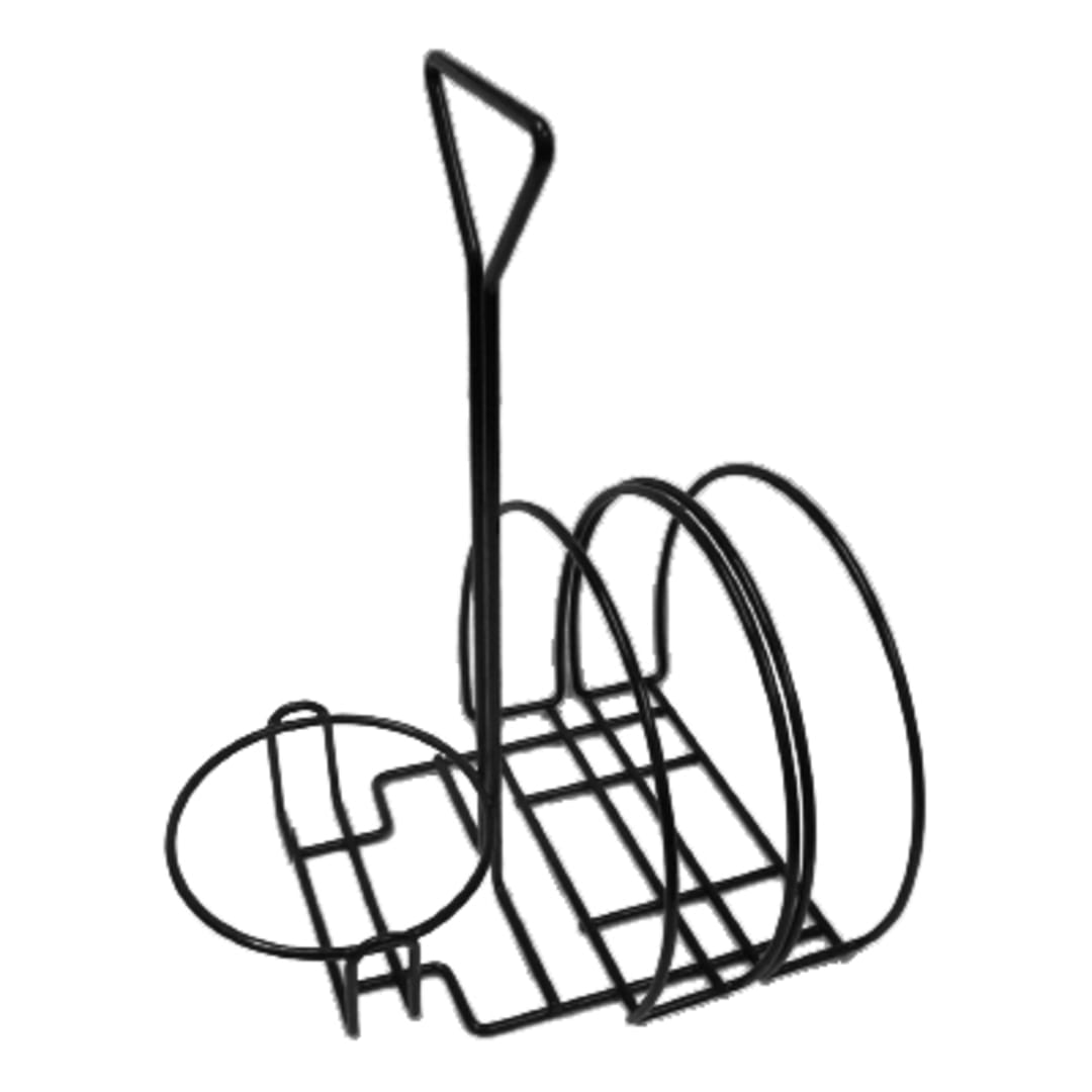 RACK,PRETZEL CADDY,BLACK