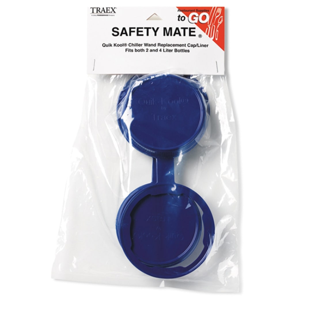 Traex® 7023 Tethered Quick Cool Replacement Bottle Cap - 4 / PK