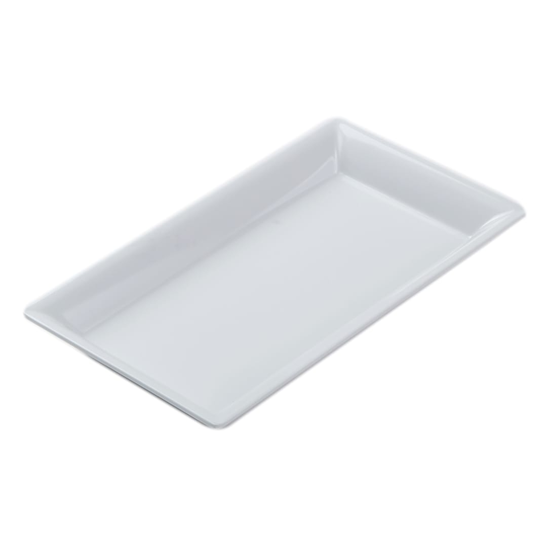 American Metalcraft MEL19 Endurance 14-1/4 In. White Melamine Platter