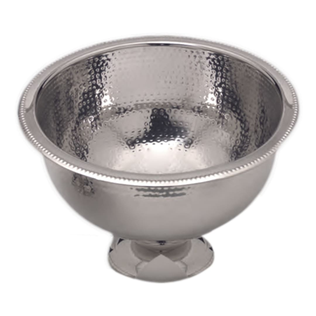 American Metalcraft HMPB20 Hammered S/S 13 Qt. Punch Bowl