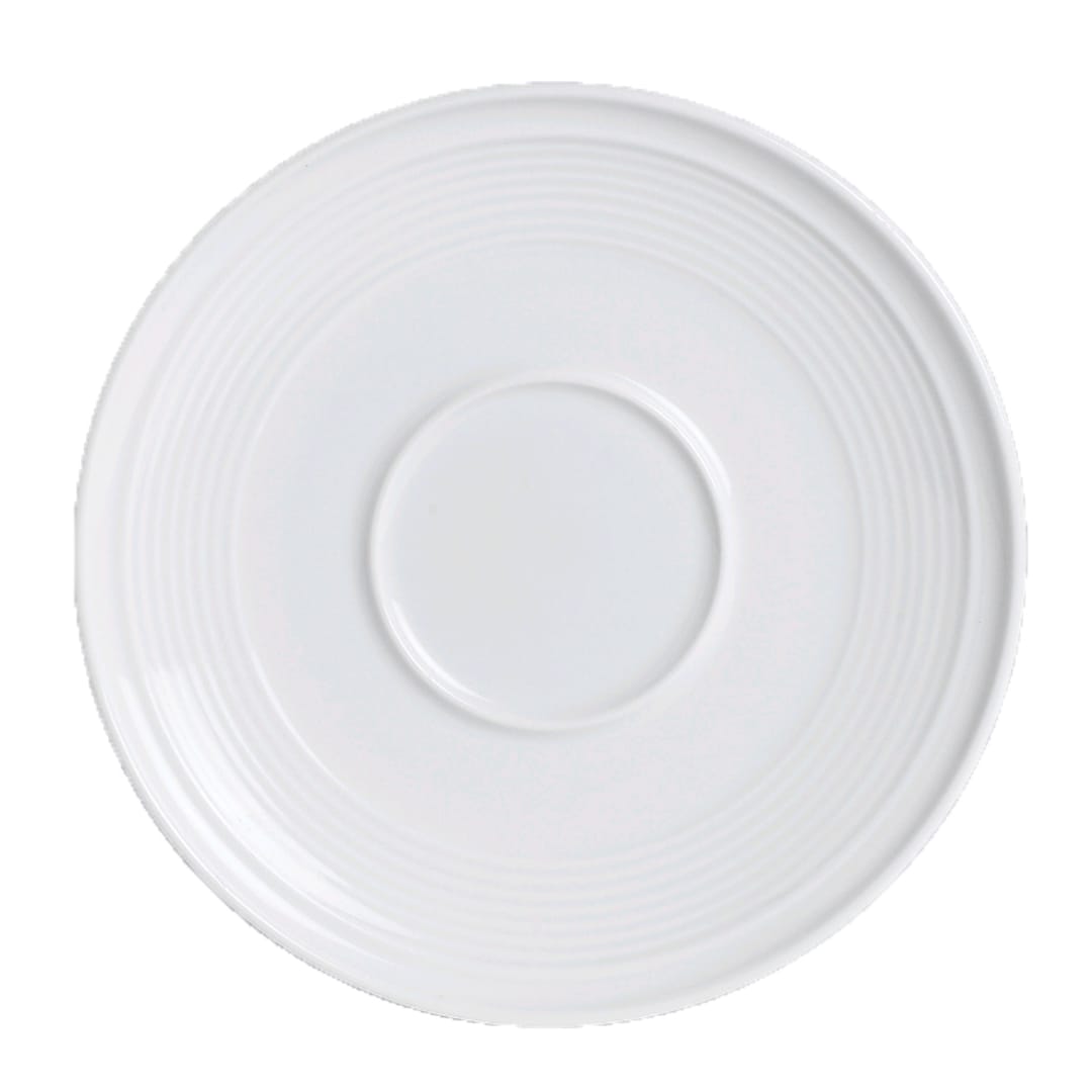 Rene Ozorio 6300P363 Aura Asian White 6-1/2" Coupe Saucer