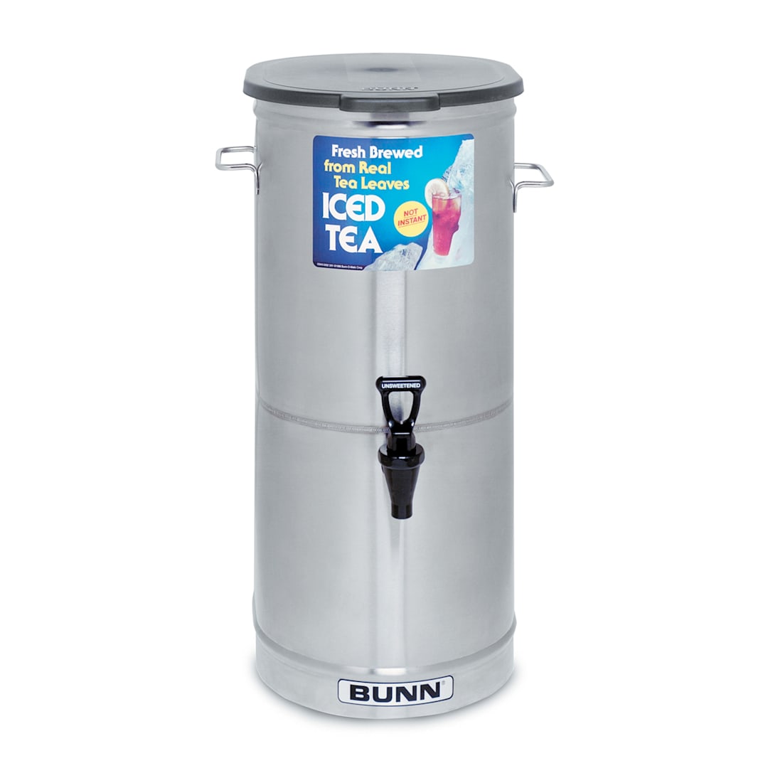 BUNN® 34100.0001 TDO-5 Oval 5-Gallon Iced Tea Dispenser
