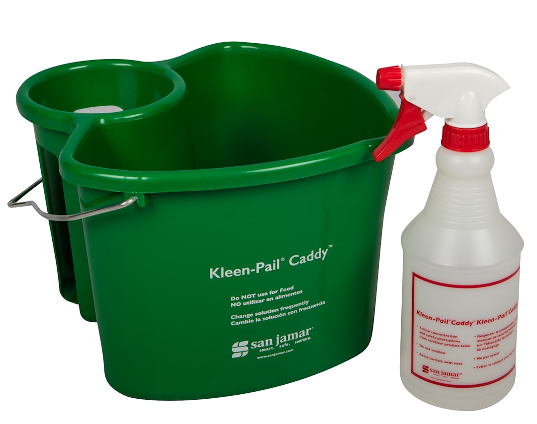 San Jamar® KP500 Kleen-Pail® Caddy™ System