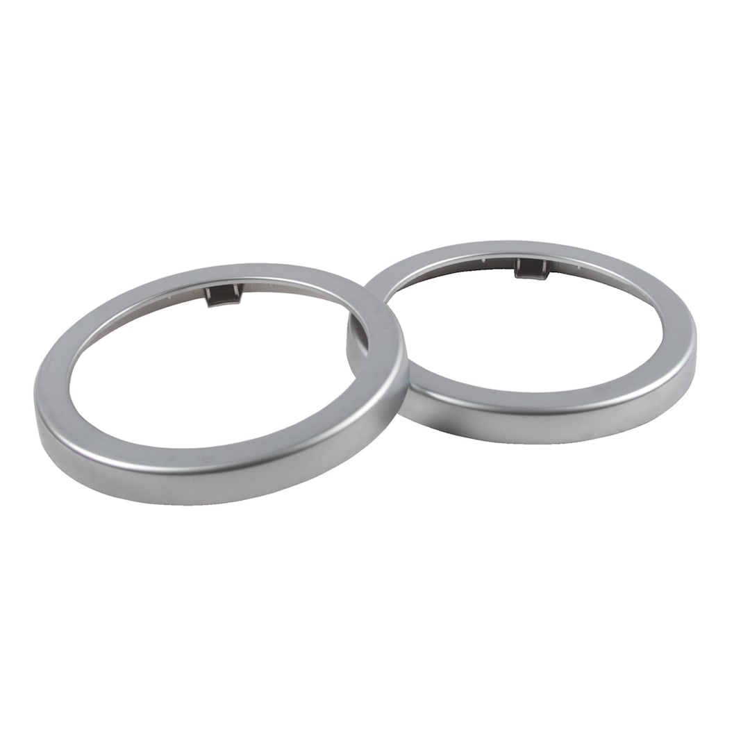 San Jamar® C24XC EZ-Fit® Metal Finish Rings - 2 / PK