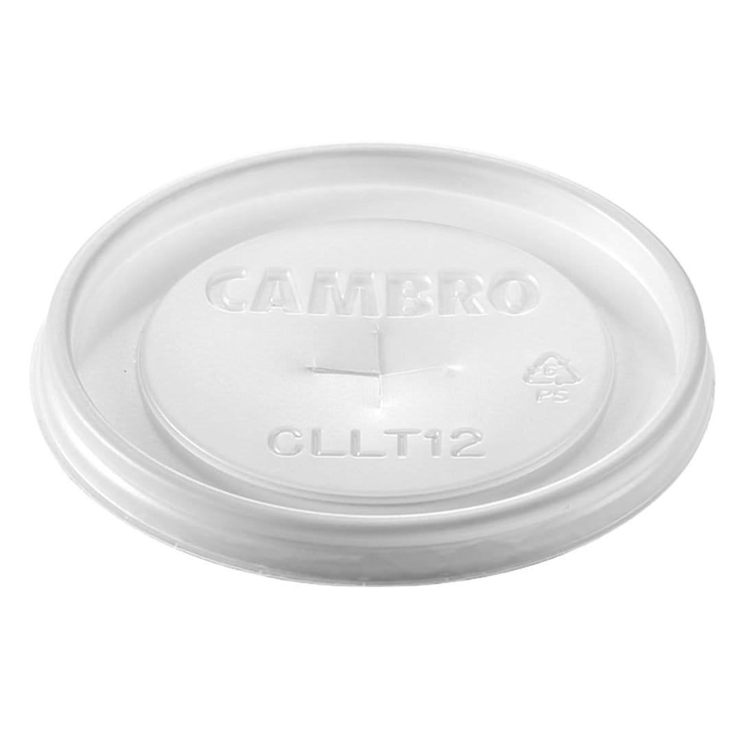 Cambro CLLT12190 Disposable Lid for Laguna Tumbler #LT12 - 1000 / CS