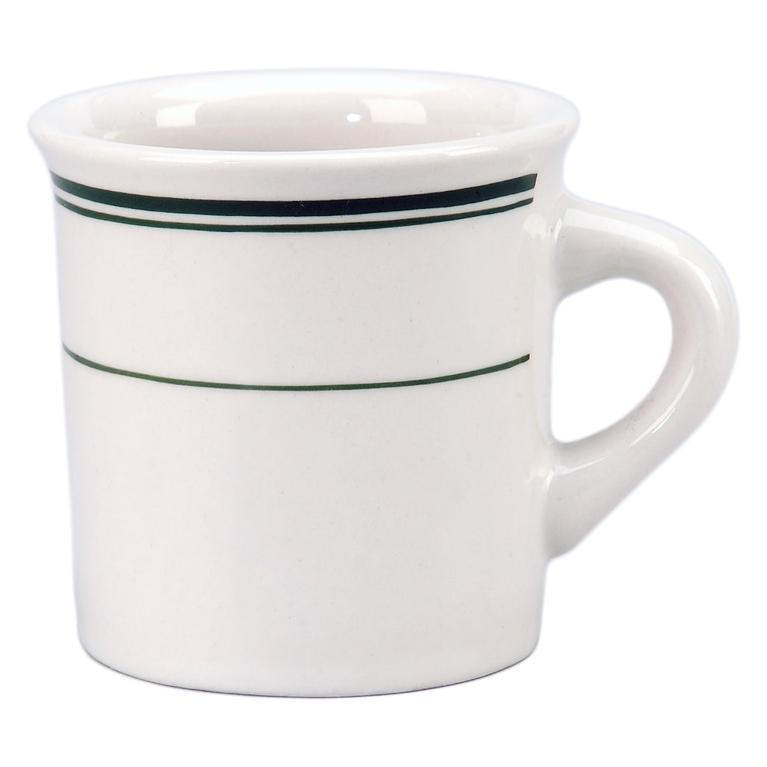Vertex® China DMG-38 Del Mar Green 8 Oz. Arcadian Mug